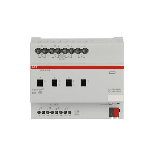ABB Schalt/Dimmaktor 4-fach, 16A, REG SD/S4.16.1